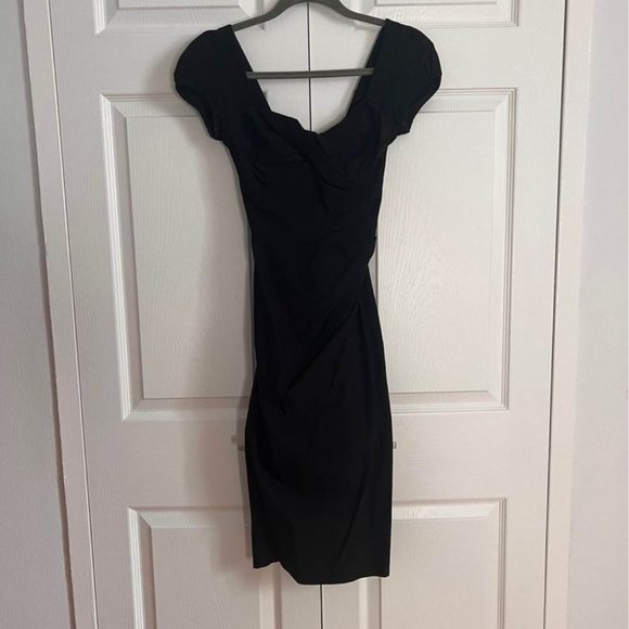 EMILIO & COCO Black Fitted Dress - Picture 4 of 6
